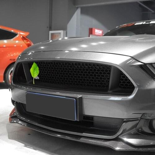 Car Racing Grills modification Replacement parts Snake logo For Ford Mustang 2015 2016 2017 shelby exterior accessories