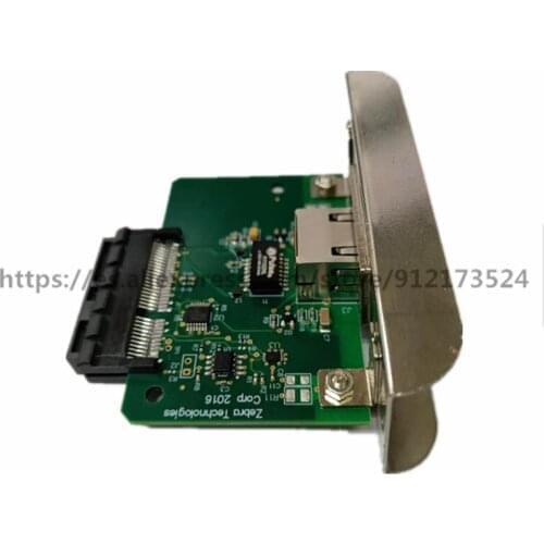 ZEBRA Printer ZT210 ZT220 ZT230 Built-in integrated network card with cable, (P1038204), brand new, free shipping （5PCS