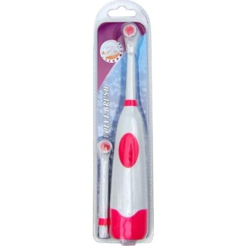 Teeth WhiteningRotatingChild ElectricToothbrushWithWaterproof Brush Head Replace 40JD