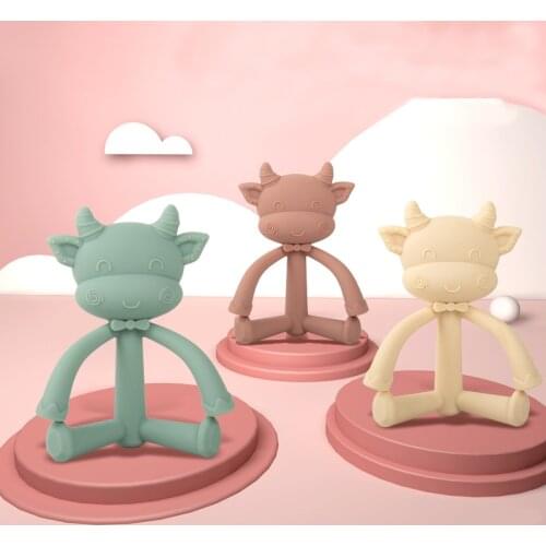 1PC Baby Silicone Pacifier Infant Baby Chew Toys Newborn Nipple Teether Soother Portable Non-toxic Silicone Teether