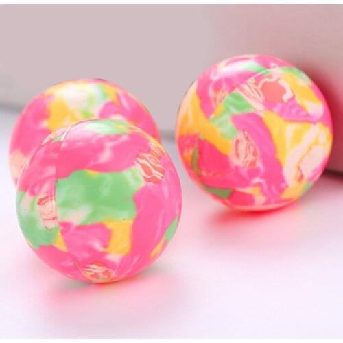 1pcs Cat Toy Funny Cat Plastic Ball With Bell Colorful Kitten Play Ball Cat Interactive Colorful Kitten Toy For Cats Supplies