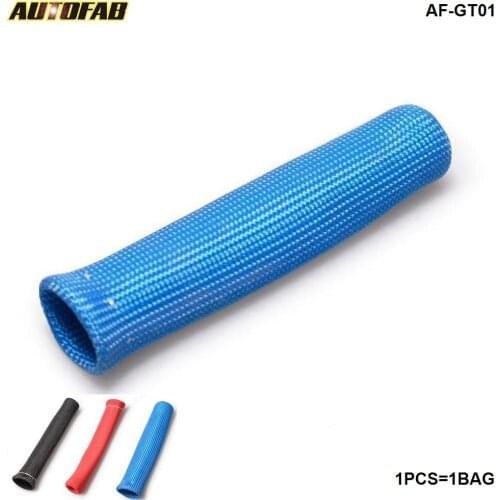 1Cyl Blue High Performace Heat Protector Sleeve Spark Plug Wire Boots AF-GT01