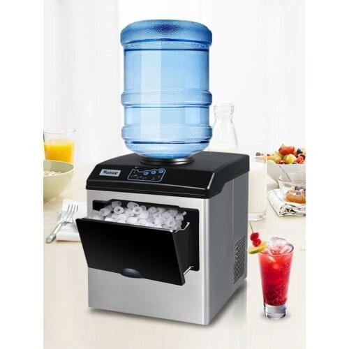 25KG commercial small barreled water round ice milk tea shop with multi-functional ice ice ice machine
