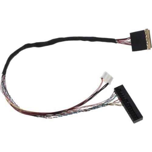 30Pin 6 Bit LVDS Cable for 9.7\" BI097XN02 BF097XN02 30Pin LCD/LED Panel Display LX9B
