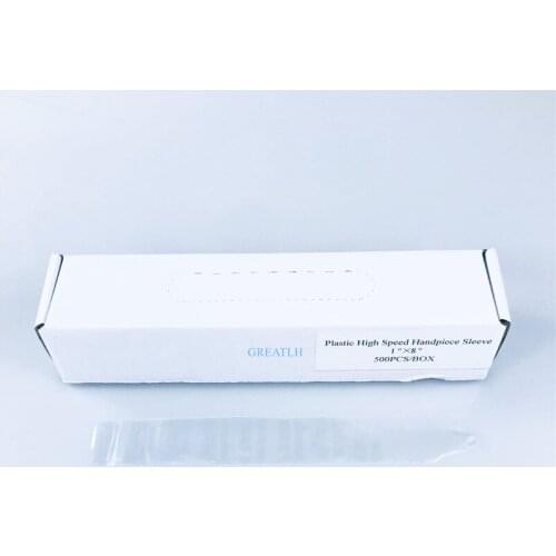 500 Piece/Box Dentistry Material Disposable Dental Plastic Sleeves for High Speed Handpiece