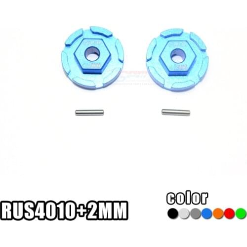 For TRAXXAS RUSTLER 4X4 VXL 67076-4 aluminum alloy outsourcing thick 2mm hexagonal coupling