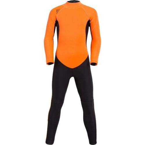 Kids Wetsuit 2mm Neoprene Diving Suit Wetsuits Boys Girls UV Protection Swimsuit One Piece Thermal Spring Winter Suits