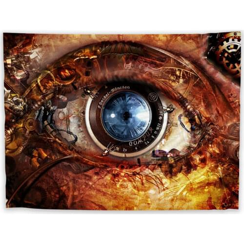 Fantasy Eye Tapestry Art Wall Hanging Sofa Table Bed Cover Home Decor