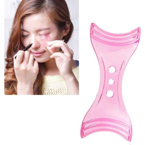 Easy Eyeline Makeup Tool Eyeliner Stencil Eyeliner Guide Template Stencil Shaper Assistant Aid Makeup Assistant