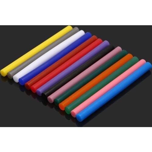 14pcs Hot Melt Glue Sticks For Glue Gun Craft Phone Case Album Repair Accessories Adhesive Stick Color Craft Toy Repair Tools