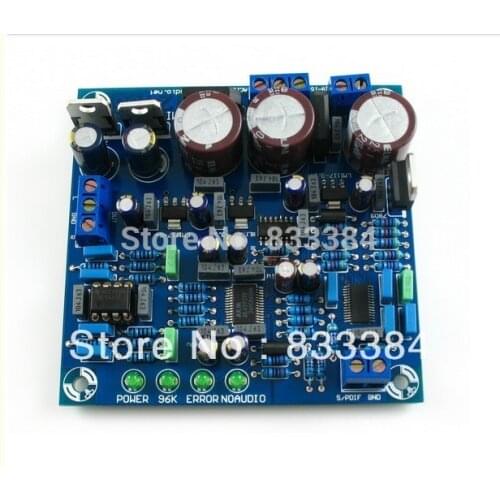 LJM--- DAC 2496 (AK4396) CS8416 DAC kit 24BIT 192K free shipping