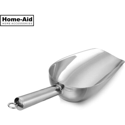 4oz stainless steel Ice Scoop Shovel for Ice Grain Coffee Beans Scoops Bar Ice Scraper Kitchen Accessories