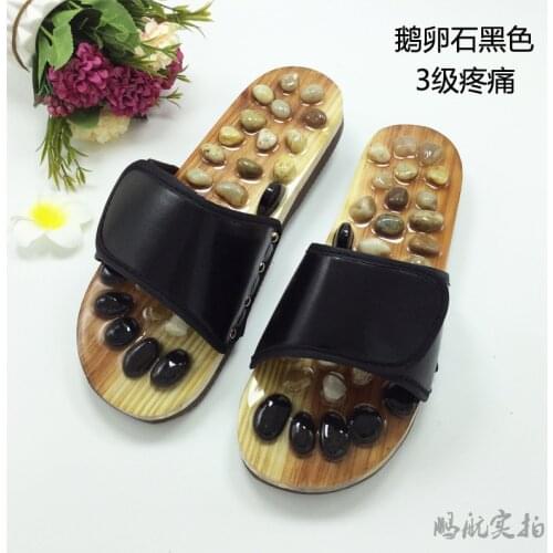 Massage Slipper Shoes Unisex Summer Slipper Acupoint Healthcare Slipper Men&Women Health Accupressure Foot Slippers Cobblestone