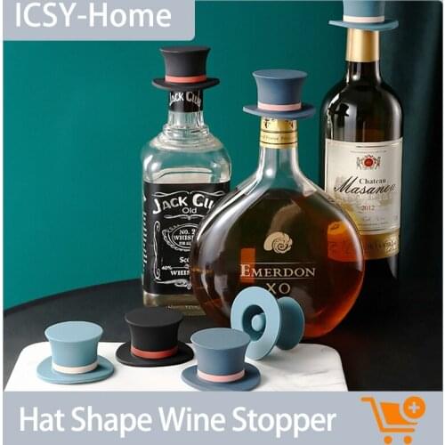 Home & Garden Kitchen Dining & Bar Bar Tools Silicone Wine Stopper Household Wine Bottle Stopper Barware