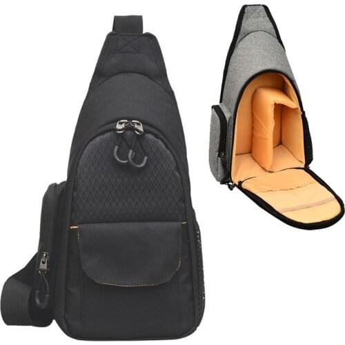 Nylon Camera Bag Handbag Shoulder Bags Crossbody Chest Bag for DSLR Digital Cameras Lens Accessories