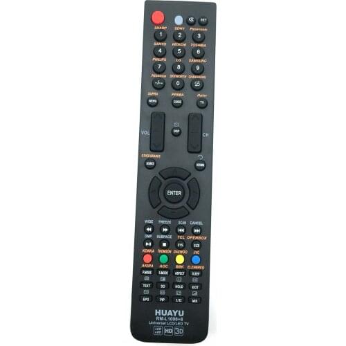 New HUAYU Universal TV universal remote control RM-L1098+8 one-key Settings