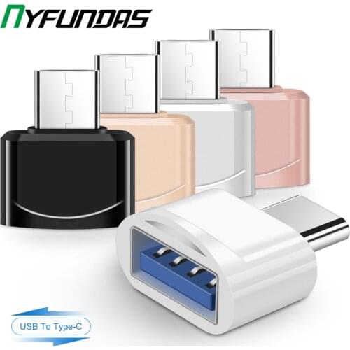 Type C To USB OTG Adapter For Xiaomi Mi A3 For Huawei P30 Pro Mate 30 Samsung S10 S9 S8 Note 10 Plus Oneplus 7 7T USB usbc typec