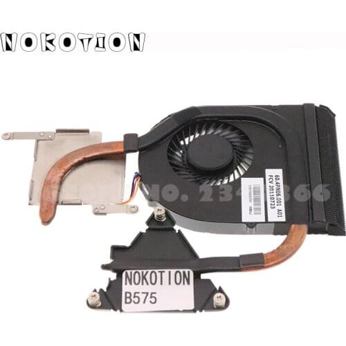 NOKOTION 60.4PN06.001 48.4PN01.021 Radiator For Lenovo B575 B575E Laptop Heatsink Fan Cooling System