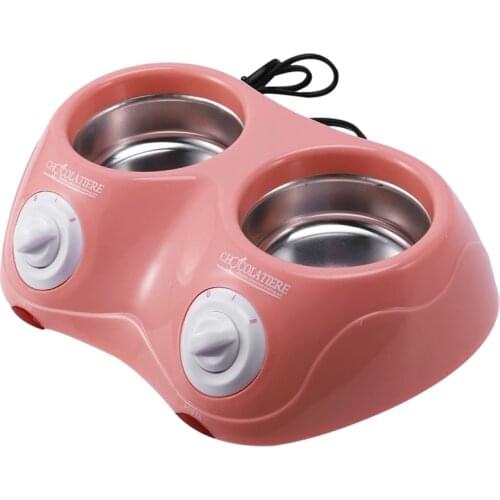 Chocolate Candy Melting Pot Electric Chocolate Fountain Fondue Chocolate Melt Double Pot Melter Machine Diy Kitchen Tool Gift Ha