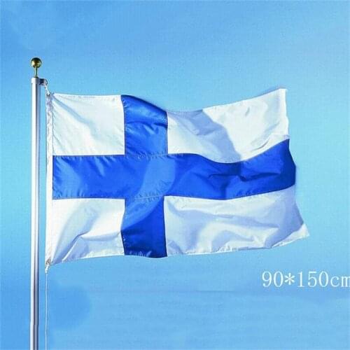 High quality flags and banners Finnish Flag Flag of Finland National flags 90x150cm