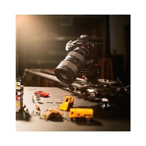 YC ONION Track Camera Slider Carbon Fiber Adjustable Angle Tube Follow Focus Pan for Stabilizer DV DSLR Cameras Video Shooting