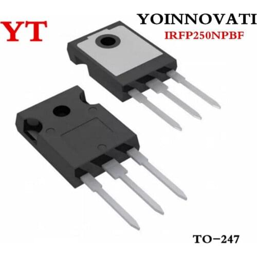 100pcs/lot IRFP250NPBF IRFP250 IRFP250N N-CHANNAL 200V 30A MOSFET TO-247 Best quality
