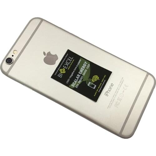 200pcs Bio Excel Sticker Bio Energy Saver Chip for Mobile Phone Anti Radiation Sticker Shield with Negative Ions Free Shipping