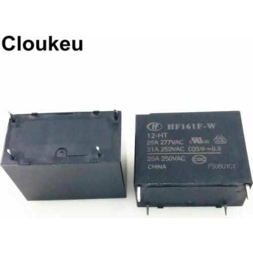 70Pcs Relay DIP4 HF161F-W-12-HT HF161F-W-24-HT 12V 24V 31A