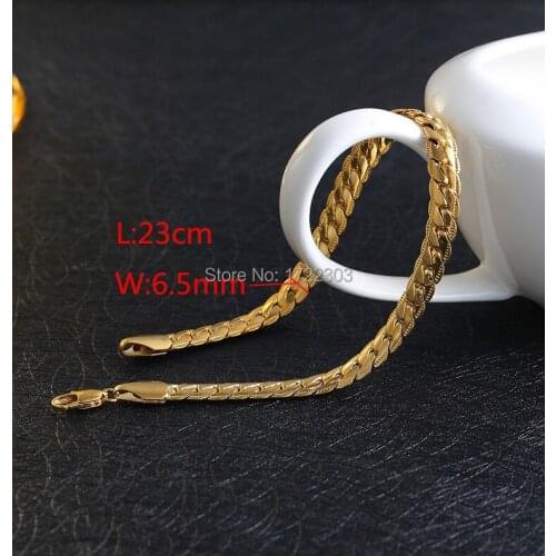 Bangrui 2017 gold chain bracelet fashion follow cutting bracelet golden snake bracelet