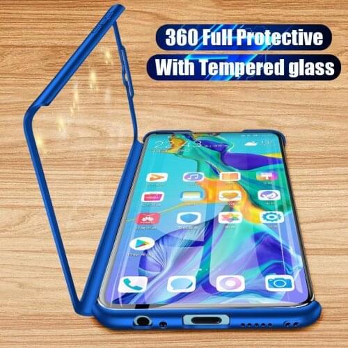 360 Full Cover Phone Case For Huawei Y5P Y7P Y6P 2020 Y9S Y6S Y5 Y6 2017 Y7 2018 Y9 Prime 2019 Nova 5T PC Shockproof Funda Coque