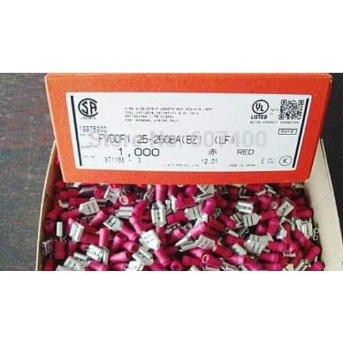FVDDF1.25-250BA(BZ) Connectors terminals housings FVDDF1.25-250BA 100% new and original parts FVDDF1.25-250BA(BZ) (LF)