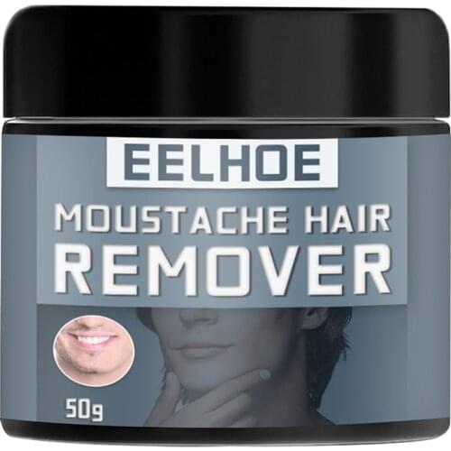 Mens Beard Hair Growth Removal Cream Inhibitor Beard Bikini Hair Growth Painless Facial Stop Hair Growth