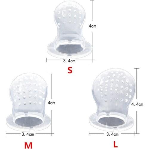 Fresh Food Nibbler Baby Pacifiers Feeder Kids Fruit Feeder Nipples Feeding Safe Baby Supplies Nipple Teat Pacifier Bottles