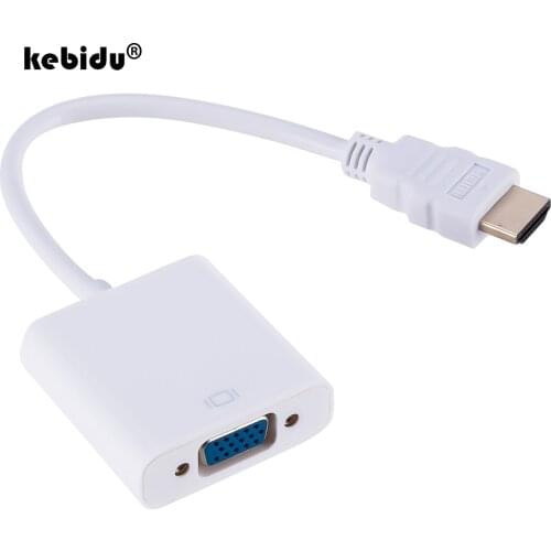 Male To Famale Converter for PS4 1080P HDMI-compatible VGA Adapter With Video Audio Cable Jack HDMI-compatible VGA For PC TV Box