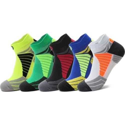 Professional Basketball Football Socks Mens Thickened Towel Bottom Running Boat Socks Outdoor Sports Camping Cycling Socks