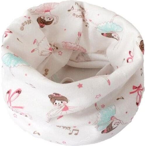 Spring Children Cotton Scarf Baby Kids Warm Scarf Autumn Winter Boys Girl Cartoon Scarves Child Collar O Ring Magic Neckerchief