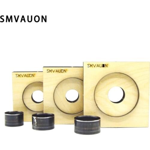 SMVAUON Japan Steel Die Cut Punch Round Circle Cutting Mold Cutting Tools Wood Dies For Leather Cutter For DIY Leather Crafts