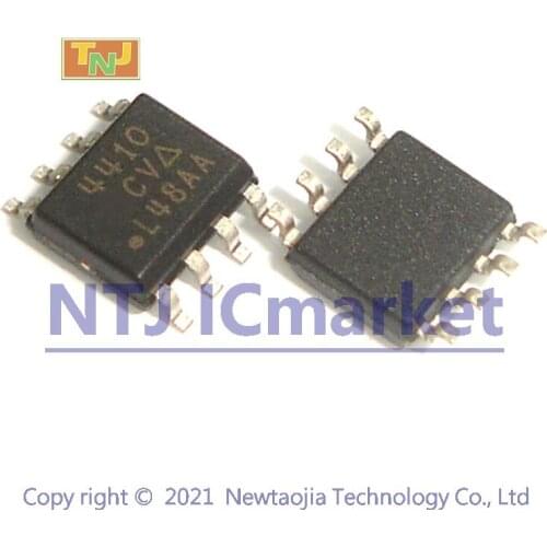 10 PCS SI4410 SOP-8 4410 SI4410DY-T1-E3 SI4410DY N-Channel 30-V (D-S) MOSFET Transistor