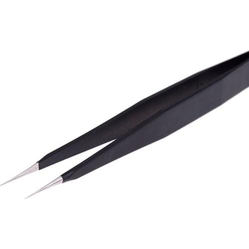 2Pcs/Set Anti-static Elbow and Straight Stainless Steel Tweezers Cake Mold Sugar craft Tool for Kitchen Bakeware Decoration