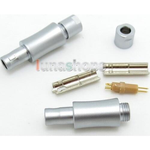LN004010 2pcs Custom Male headphone Pins For Sennheiser HD800 hd820 hd800s hd820 d1000 Cable DIY Connectors Adapter