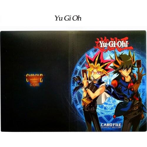240PCS Game Yu Gi Oh Cards Album Book Cartoon Anime Game Card EX GX Collectors Loaded Binder Folder Holder Capacity Kids Toys