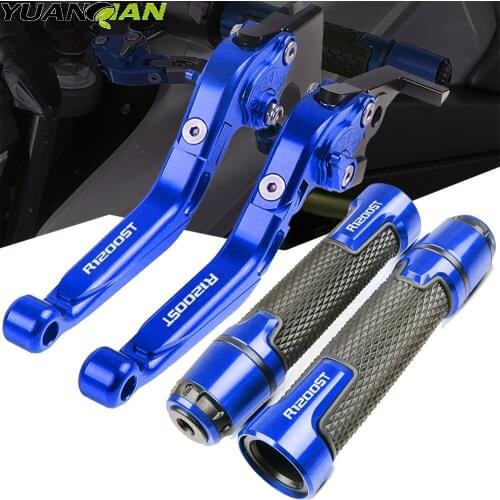 For BMW R1200ST R 1200 ST 2005 2006 2007 2008 Motorcycle aluminum Adjustable Brake Clutch Levers Handle Handlebar Grips R1200ST