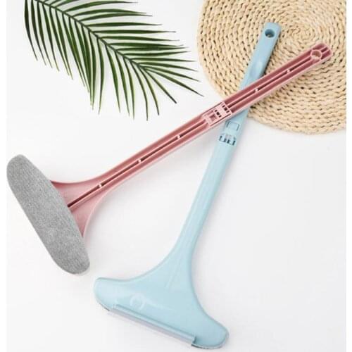 Double-sided Cleaning Brush with Extended Detachable Handle Hanging Hole Window Cleaner
