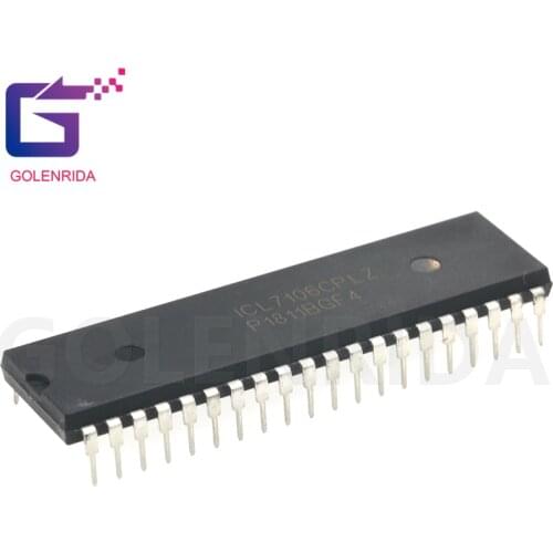 2PCS ICL7106CPLZ DIP40 ICL7106 DIP 7106CPLZ DIP-40