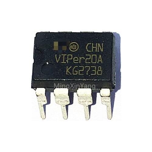 5PCS VIPer20A VIPER20A DIP-8 Power Management Integrated Circuit IC chip