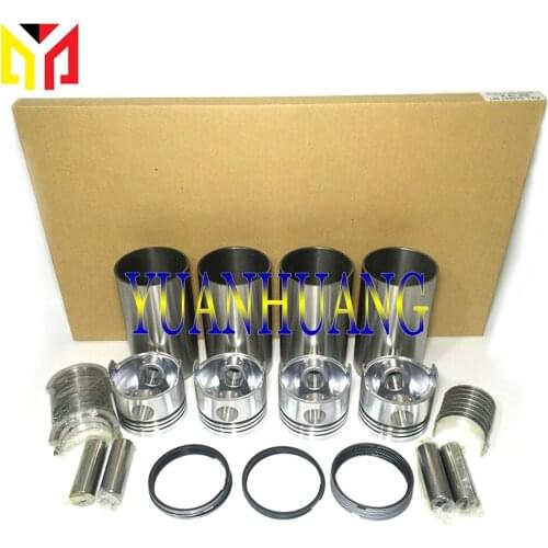 4BE1 Engine Rebuild Kit Overhual Repair Gasket Set For ISUZU Diesel Liner Piston Ring Bearing