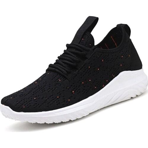 2021 Big Size Sneakers Shoes for Men Lightweight Breathable Running Walking Male Footwear Soft Sole Lace-up Scarpe Uomo