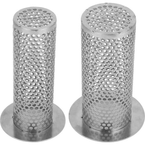 Kitchen Bathroom Stainless Steel Basin Sink Strainer Floor Drain Filter Protector