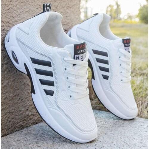 Men Running Shoes Men Tenis Sneakers 2021 Spring Autumn Breathable Shoes Male Sport Shoes Light Outdoor Hollow Sole Tenis Shoes