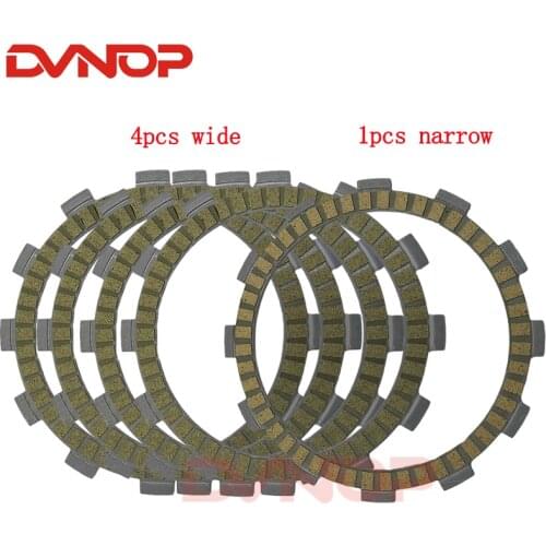 Motorcycle Clutch Friction Plates Set for SUZUKI GN250 GN 250 Clutch Lining 5PCS #CP-0007